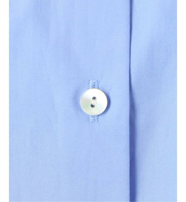 SLOBE IENA「《一部WEB・店舗限定カラーあり》タイプライターフリルカラーブラウス」|シャツ・ブラウス|