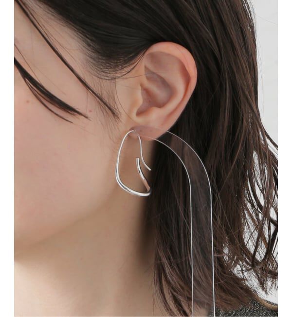 IENA LA BOUCLE「BAR jewellery/バー ジュエリー PIEGA ピアス PIEEA-48S」|ピアス|