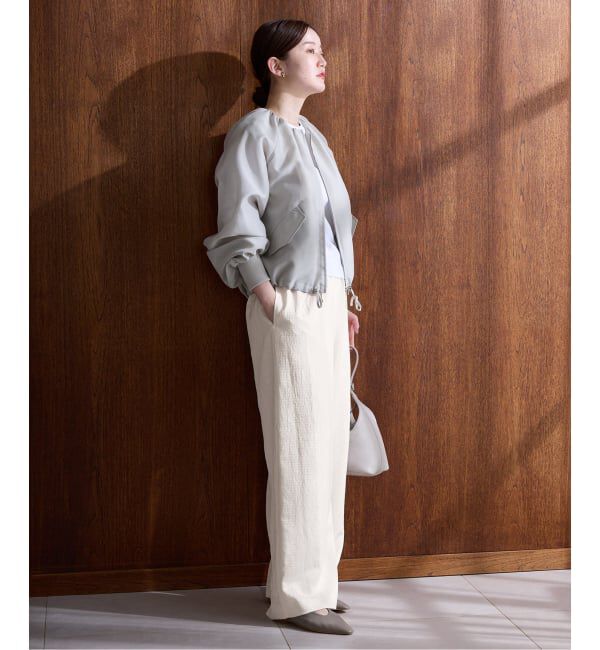 IENA「アンティークサテン イージーパンツ」|その他|