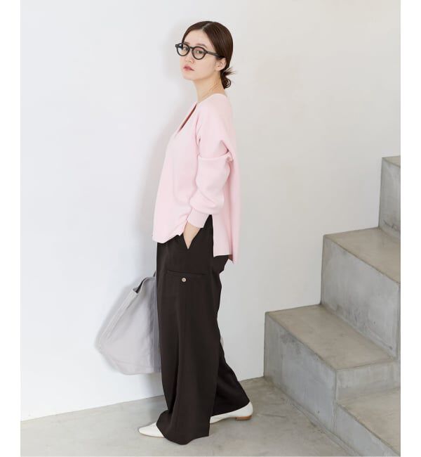 IENA「ハイツイストツイルスラックス」|スラックス|