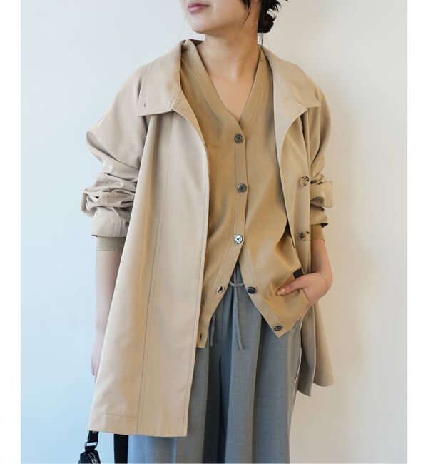 SLOBE IENA「《WEB限定/追加3》撥水テントラインコート」|その他|