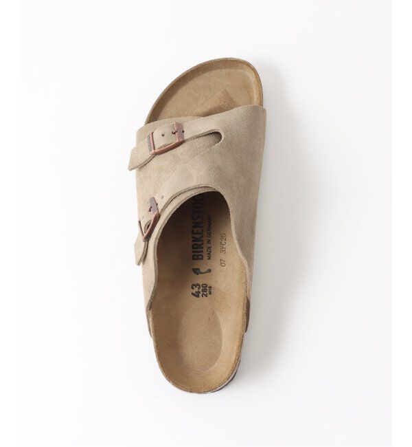 EDIFICE「BIRKENSTOCK (ビルケンシュトック) ZURICH TAUPE SUEDE 50463」|サンダル|