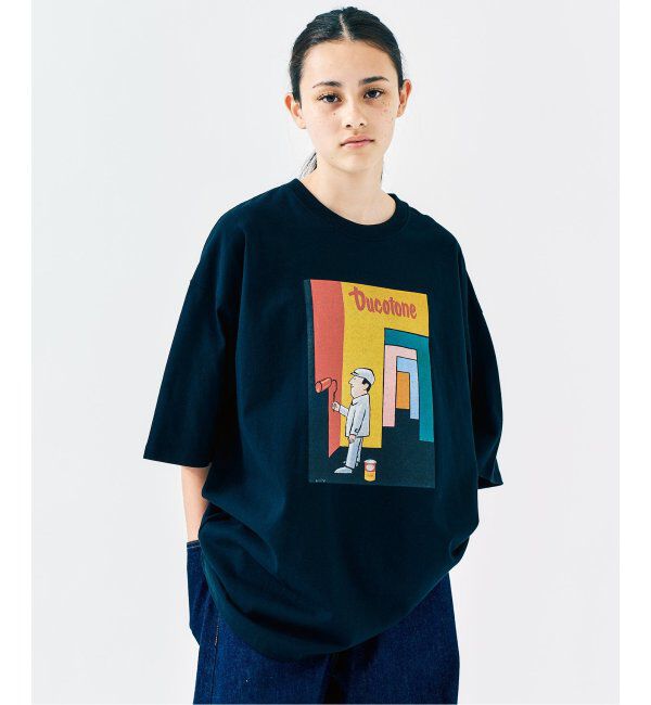 417 EDIFICE「SAVIGNAC サヴィニャック別注 French Company プリントTシャツ 1」|Tシャツ・カットソー|