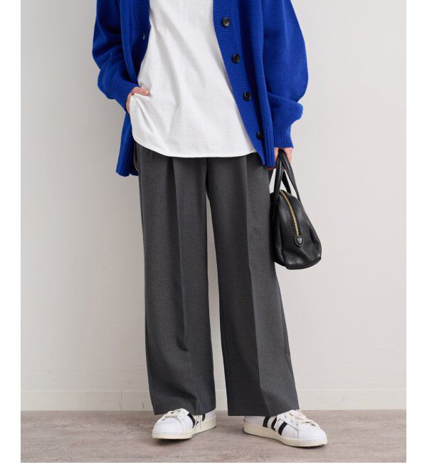 JOURNAL STANDARD relume「《追加》ウールライクタックギャザーパンツ」|スラックス|