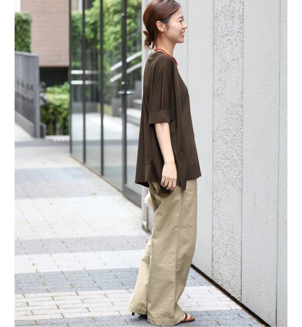 JOURNAL STANDARD relume「《追加5》接触冷感 / ウォッシャブルクールポンチョプルオーバー」|ニット・セーター|