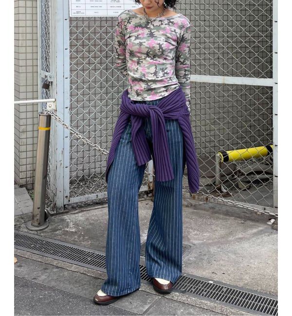 Oriens JOURNAL STANDARD「ストライプデニム」|デニム|ブルー