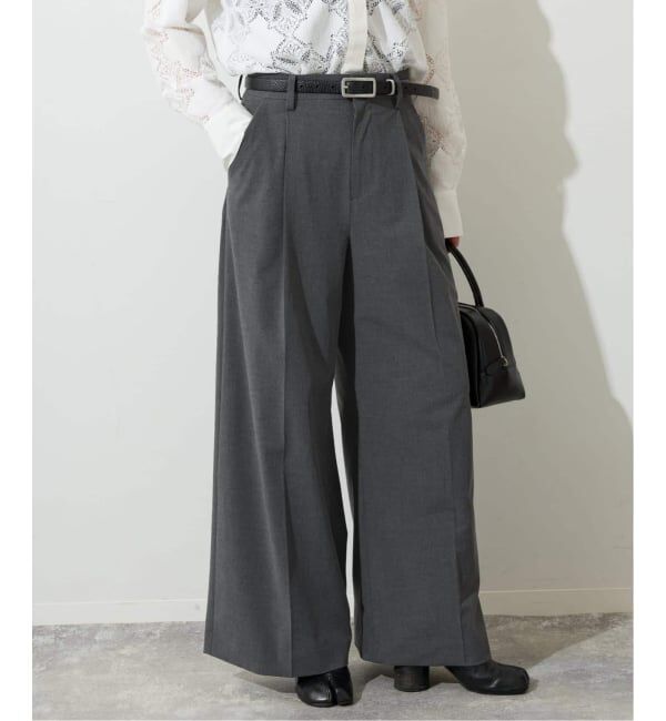 JOURNAL STANDARD「《追加》2WAYトロスラックス」|スラックス|グレー