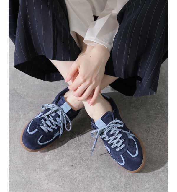 journal standard L'essage「【ALOHAS/アロハス】Tb.490 Rife Blue Tones Leather Sn：スニーカー」|スニーカー|