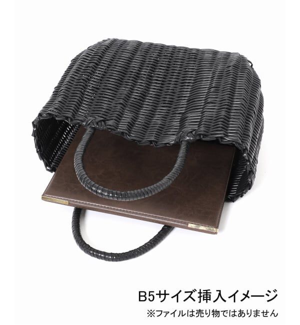 JOURNAL STANDARD relume「《予約》【Le voyage en panier/ルヴォヤージュアンパニエ 】PVC Bag：かごバッグ」|かごバッグ|