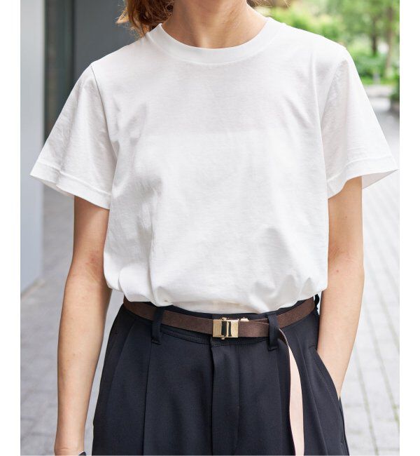 Spick and Span「≪追加≫ファインコットンTシャツ」|Tシャツ・カットソー|