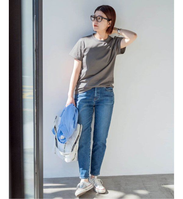 Spick and Span「≪追加≫ファインコットンTシャツ」|Tシャツ・カットソー|
