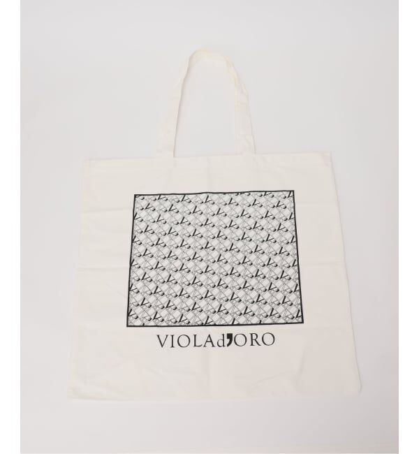 Spick and Span「VIOLAd&rsquo;ORO / ヴィオラドーロ キャンバス*レザートートバッグL*」|トートバッグ|