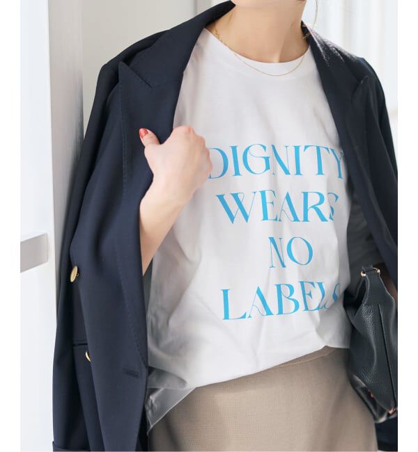 Spick and Span「ロゴロングスリーブTシャツ」|Tシャツ・カットソー|ブルー A