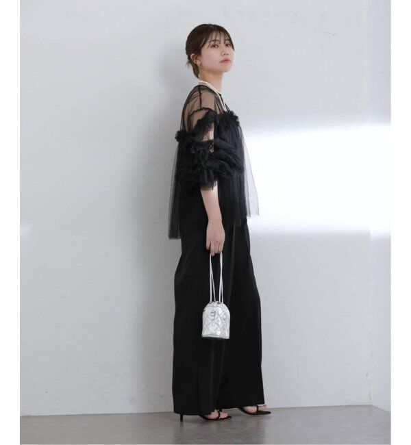  「《追加2》デコラティブチュールトップス」|シャツ・ブラウス|