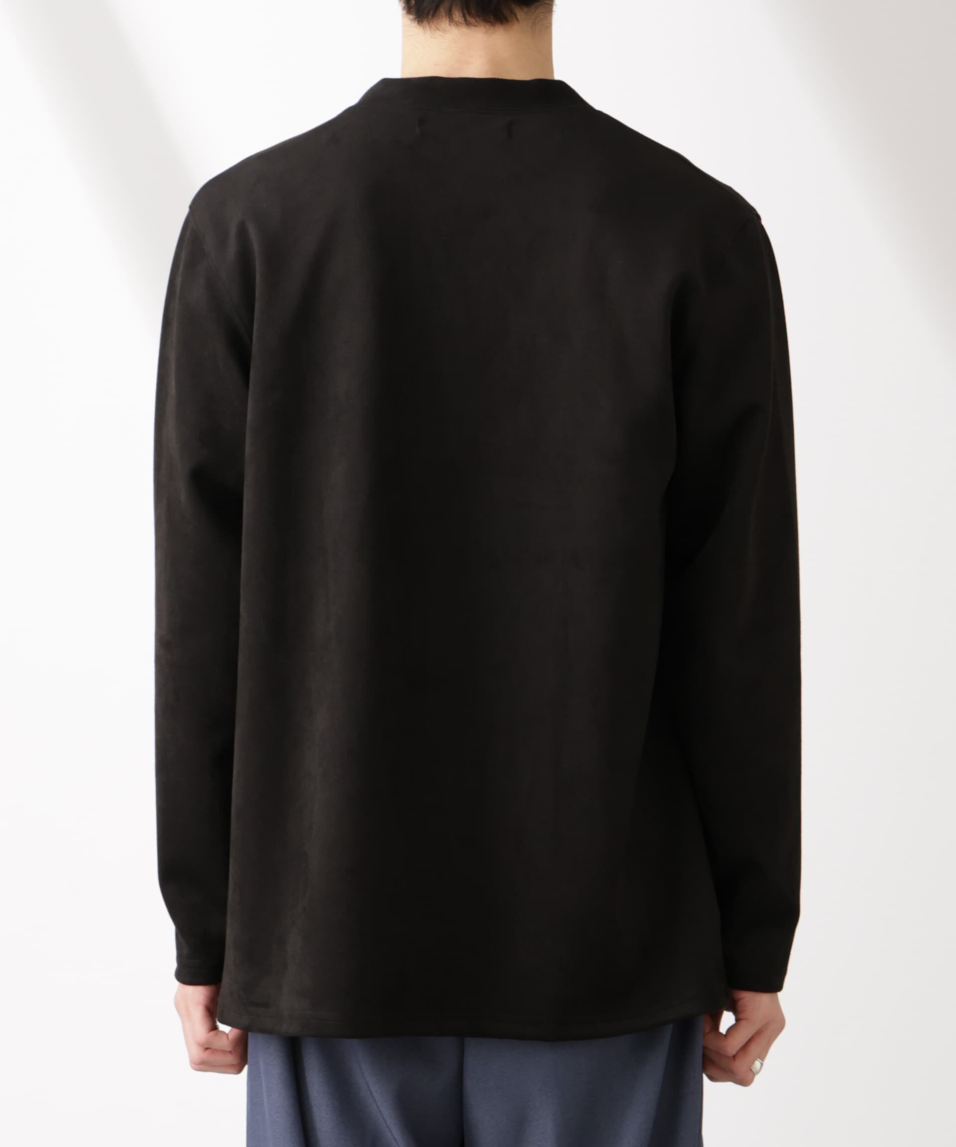 nano･universe「フェイクスエードトッパーカーディガン」|Tシャツ・カットソー|