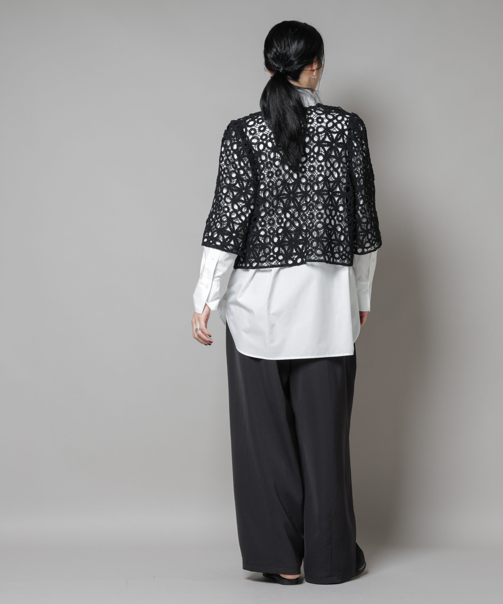 nano･universe「コットンコードレースジャケット」|テーラードジャケット|