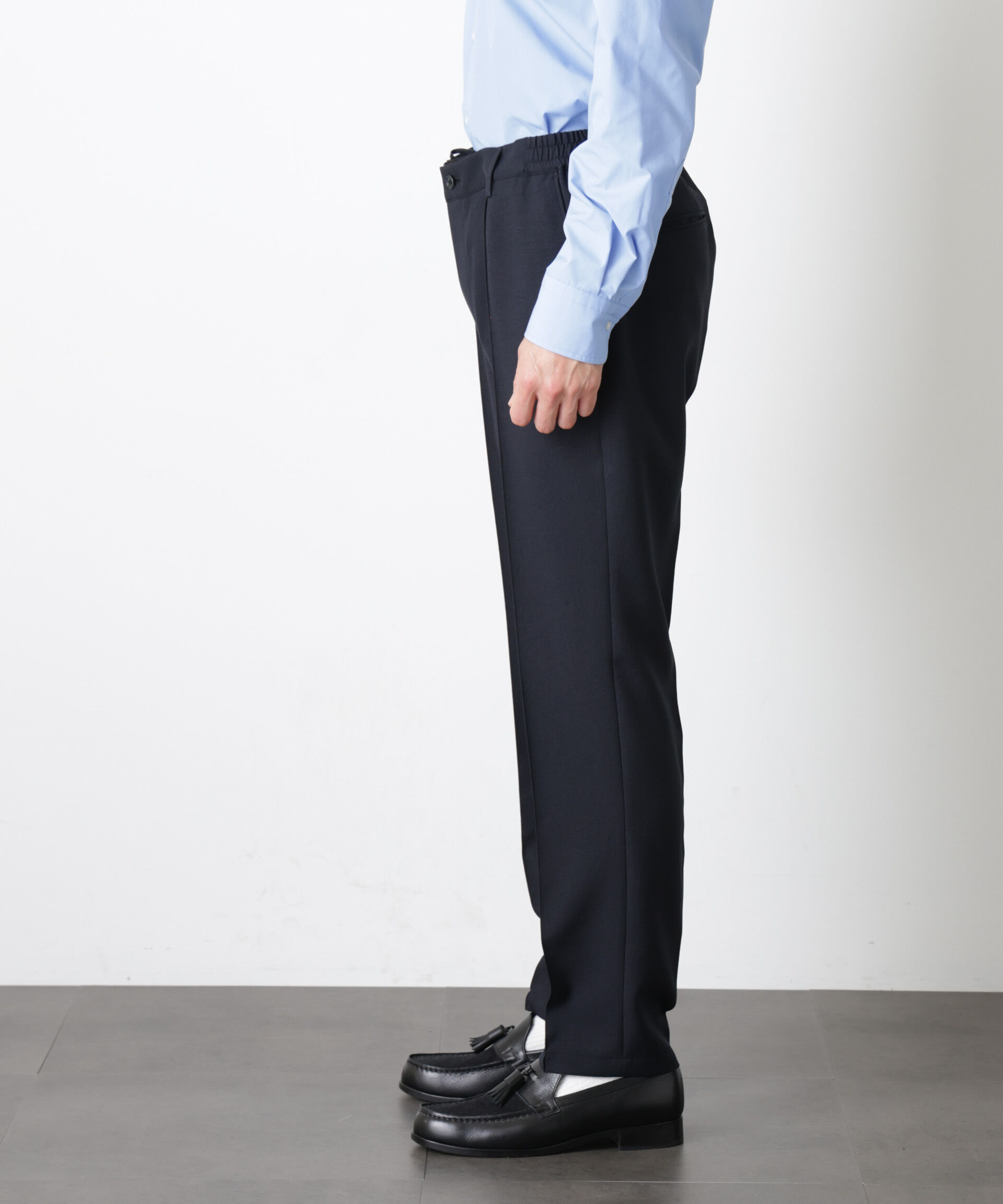 nano･universe「｢DamerinoSelect｣ﾀﾞﾝﾄﾂｵﾁｰﾙ防汚ﾃｯｸｽﾄﾚｯﾁﾊﾟﾝﾂ(ｾｯﾄ 」|スーツ|