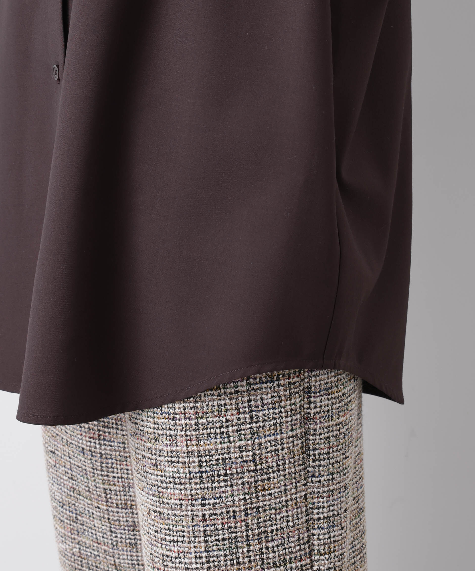 nano･universe「マシンウォッシャブルイージーケア　オーバーシャツ」|シャツ・ブラウス|