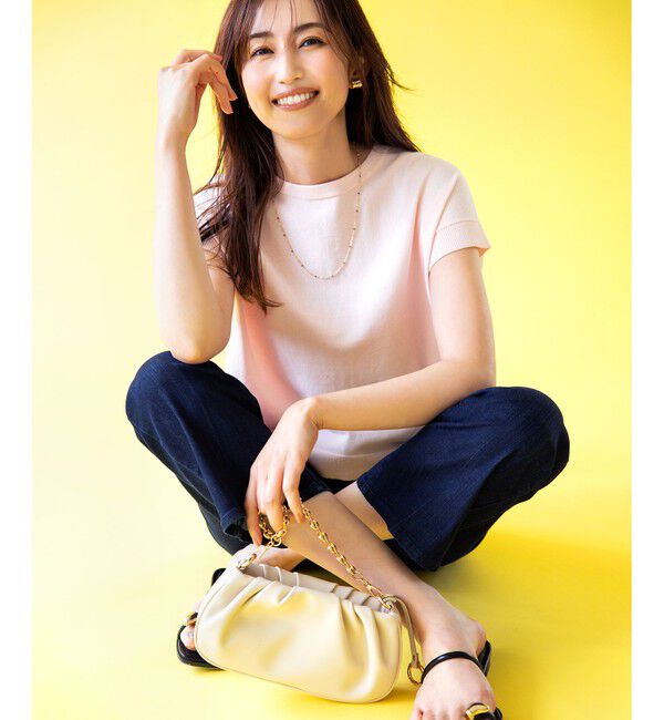 組曲「ギャザーミニポーチ バッグ」|ショルダー・メッセンジャー|