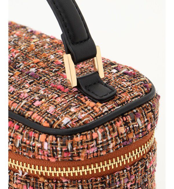 自由区「ラメノットファンシーツイードヴァニティ バッグ」|ショルダー・メッセンジャー|