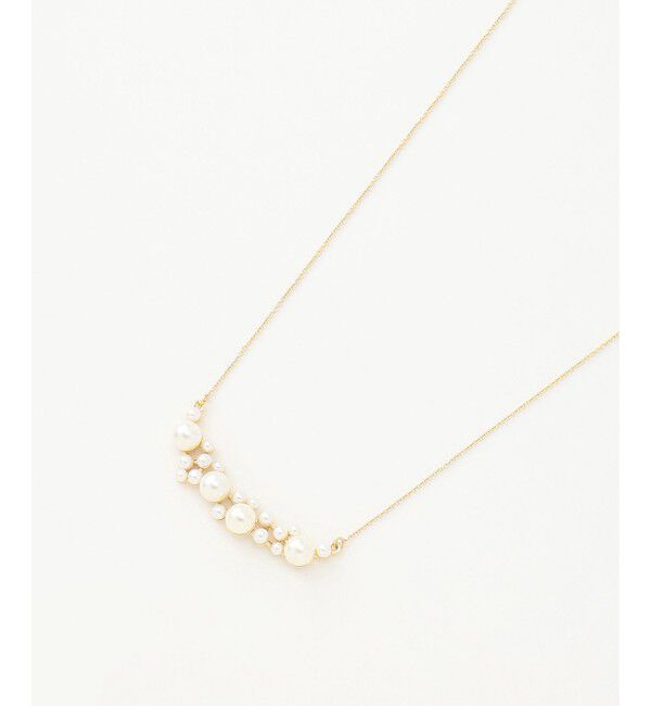 自由区「【カタログ掲載】ランダムパールバーショート ネックレス」|ネックレス|