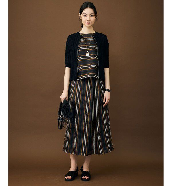 自由区「【SHIHOさん着用・2WAY仕様・ポーチ付き】クロッシェフリンジ バッグ」|ショルダー・メッセンジャー|