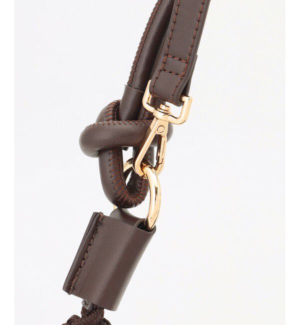 自由区「【SHIHOさん着用・2WAY仕様・ポーチ付き】クロッシェフリンジ バッグ」|ショルダー・メッセンジャー|