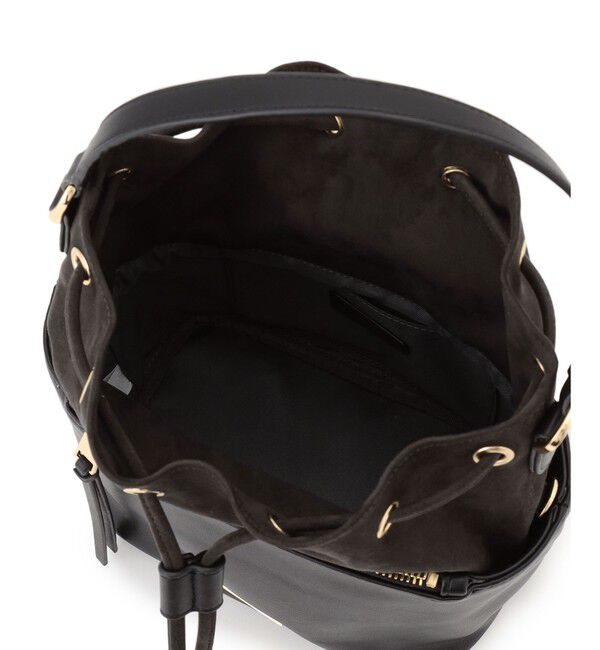 23区「スエード コンビ ドロスト バッグ」|ショルダー・メッセンジャー|