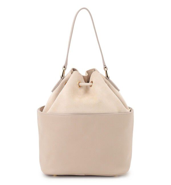 23区「スエード コンビ ドロスト バッグ」|ショルダー・メッセンジャー|