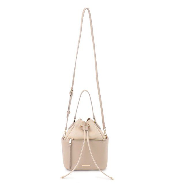 23区「スエード コンビ ドロスト バッグ」|ショルダー・メッセンジャー|