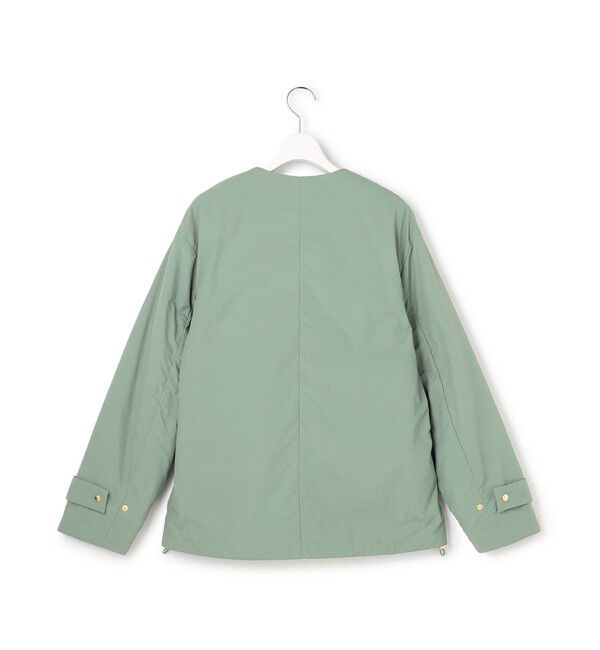 23区「ライトパディング ノーカラー アウター」|ダウン|