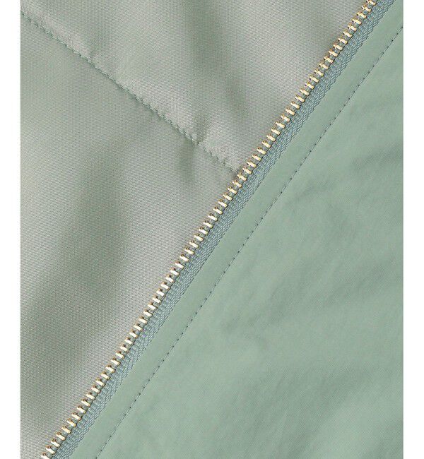 23区「ライトパディング ノーカラー アウター」|ダウン|