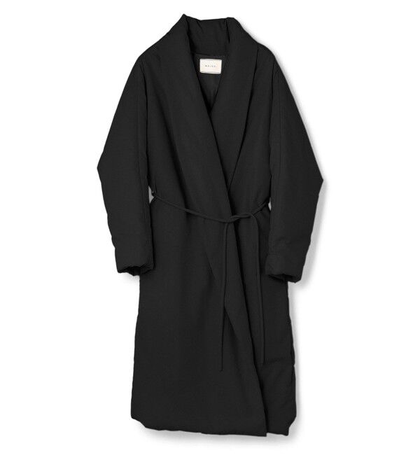 BEIGE,「【洗える】PINS / 中綿ロングコート」|ダウン|Black