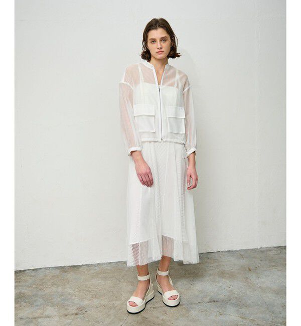 Grace Class「シアードレープブルゾン」|ブルゾン・スタジャン|