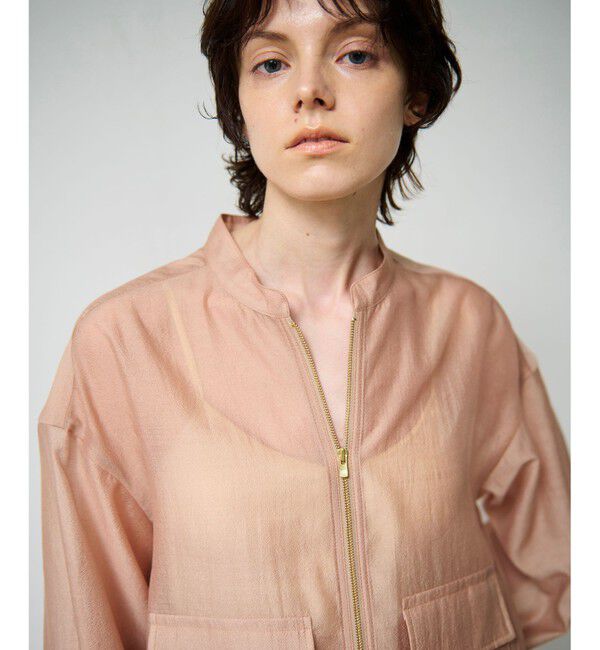 Grace Class「シアードレープブルゾン」|ブルゾン・スタジャン|