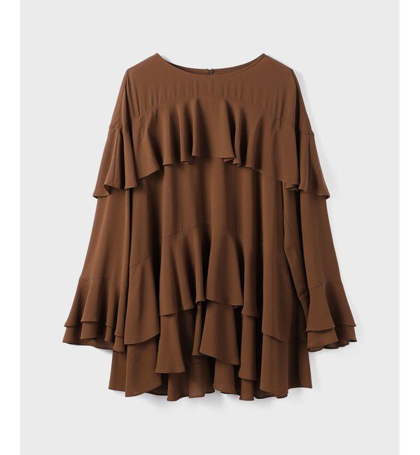 GRACE CONTINENTAL「シフォンフリルブラウス」|シャツ・ブラウス|