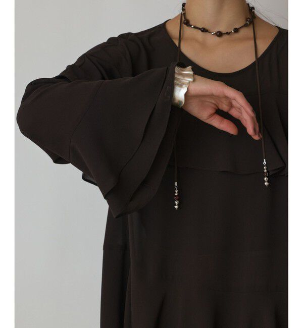 GRACE CONTINENTAL「シフォンフリルブラウス」|シャツ・ブラウス|