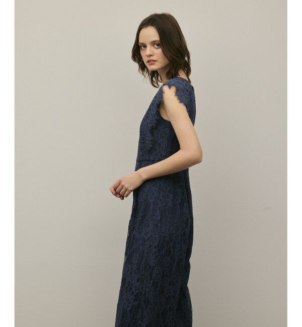 GRACE CONTINENTAL「【スタイリスト木津明子さんインスタライブ紹介】コードレースサロペット」|オールインワン|