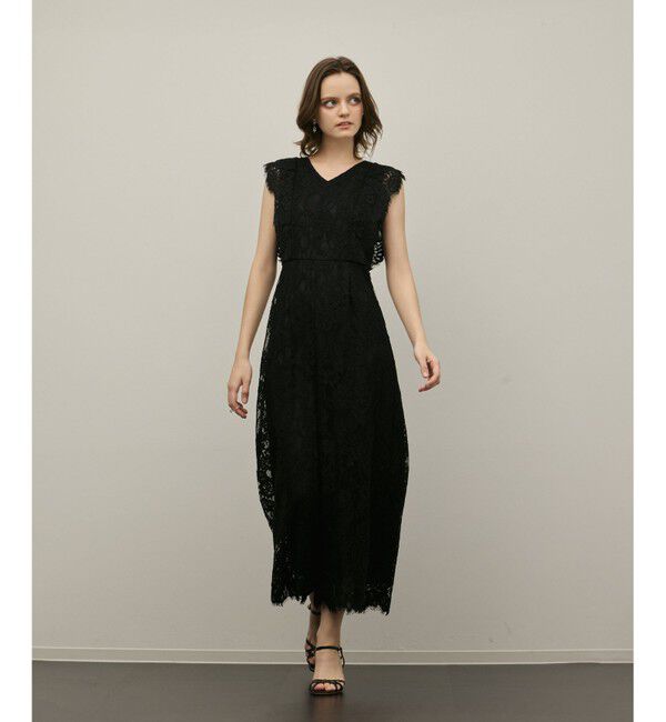 GRACE CONTINENTAL「【スタイリスト木津明子さんインスタライブ紹介】コードレースサロペット」|オールインワン|