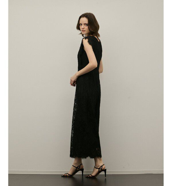 GRACE CONTINENTAL「【スタイリスト木津明子さんインスタライブ紹介】コードレースサロペット」|オールインワン|