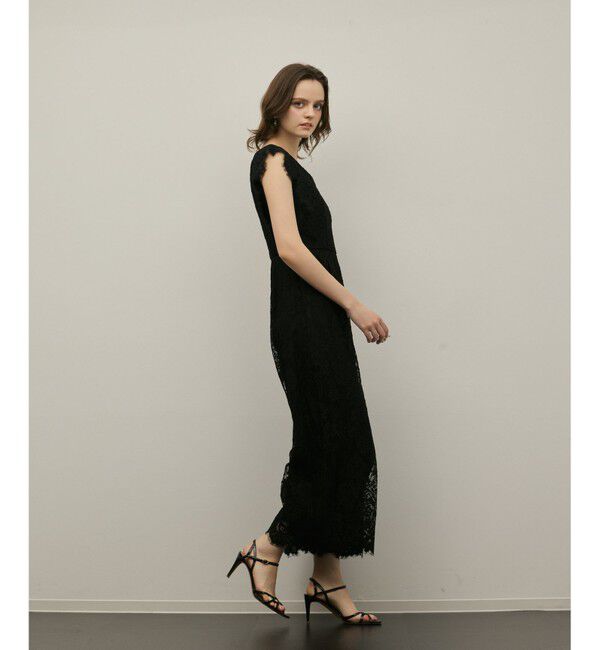 GRACE CONTINENTAL「【スタイリスト木津明子さんインスタライブ紹介】コードレースサロペット」|オールインワン|