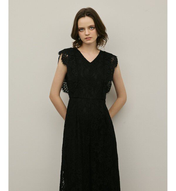 GRACE CONTINENTAL「【スタイリスト木津明子さんインスタライブ紹介】コードレースサロペット」|オールインワン|