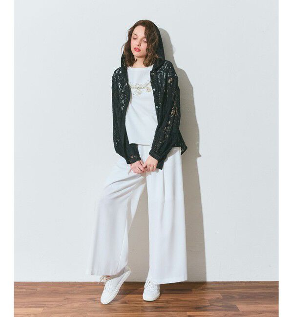 Grace Class「リネンタッチタックパンツ」|その他|