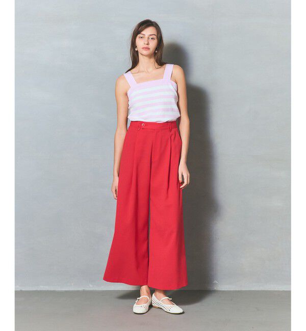 Grace Class「リネンタッチタックパンツ」|その他|