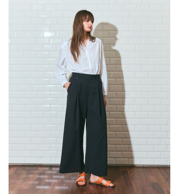 Grace Class「リネンタッチタックパンツ」|その他|