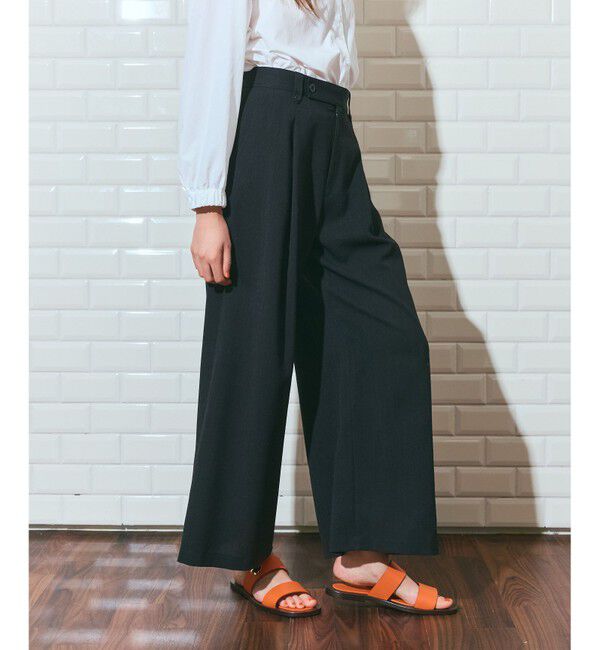 Grace Class「リネンタッチタックパンツ」|その他|