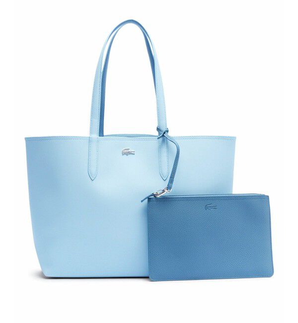 LACOSTE「ANNA 2WAY リバーシブル トートバッグ」|トートバッグ|ブルー