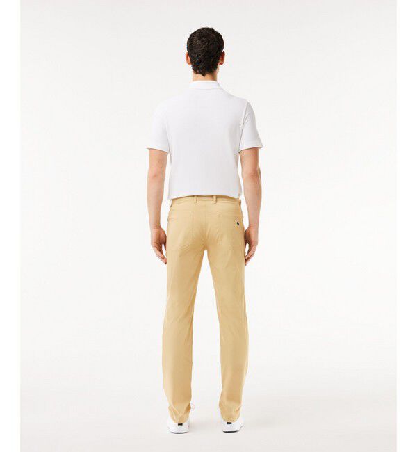 LACOSTE「ウルトラドライ5ポケットチノパンツ」|チノ|