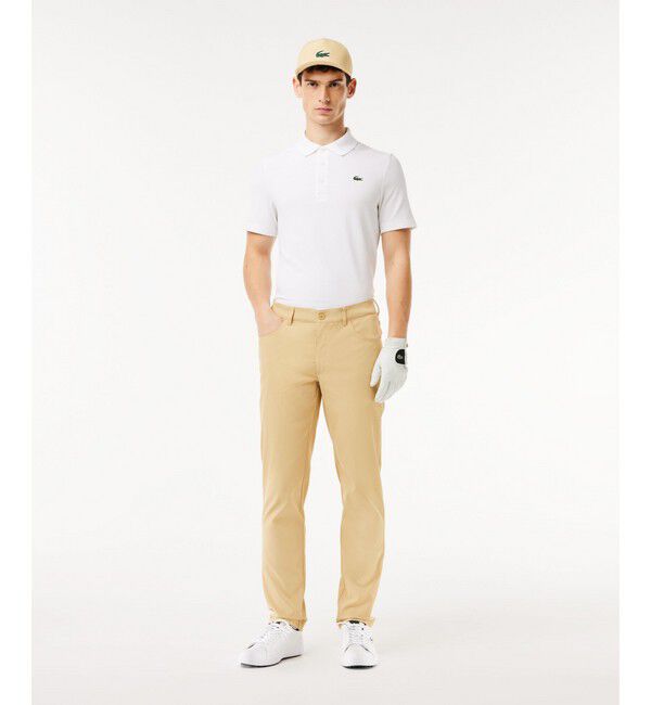 LACOSTE「ウルトラドライ5ポケットチノパンツ」|チノ|