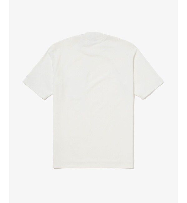 LACOSTE「ワンポイントロゴ オーバーサイズ ポケット半袖Tシャツ 透け防止 速乾 ストレッチ」|Tシャツ・カットソー|